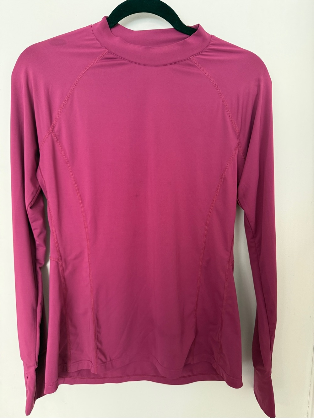 Women's Long-Sleeve Active Top - Magenta